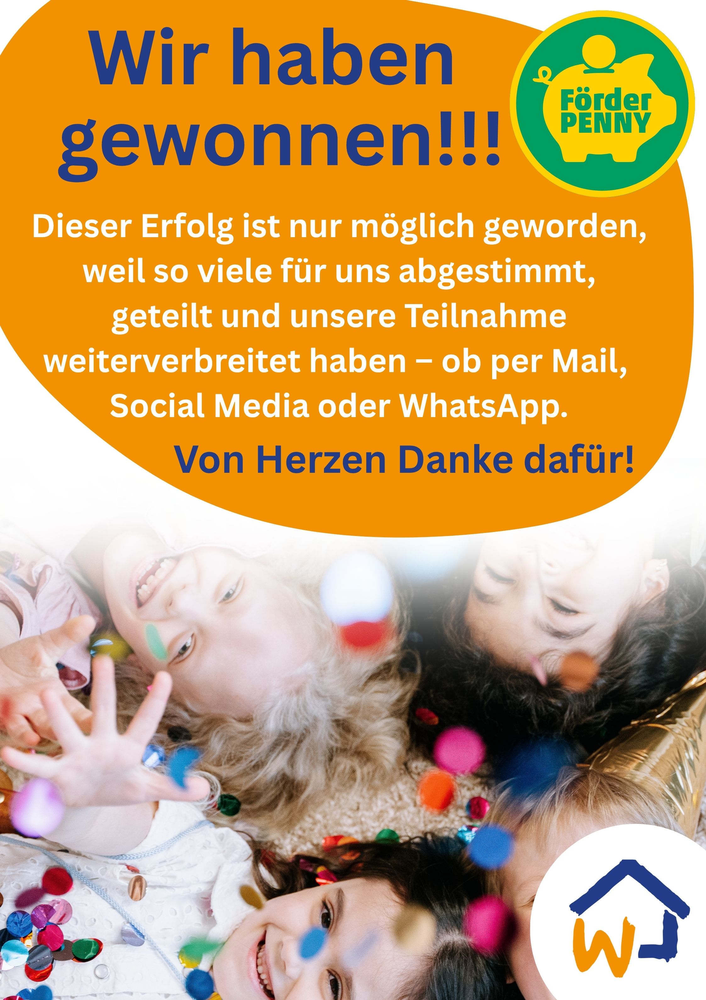 Wir haben gewonnen!